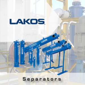 LAKOS Separators From John Brooks Company